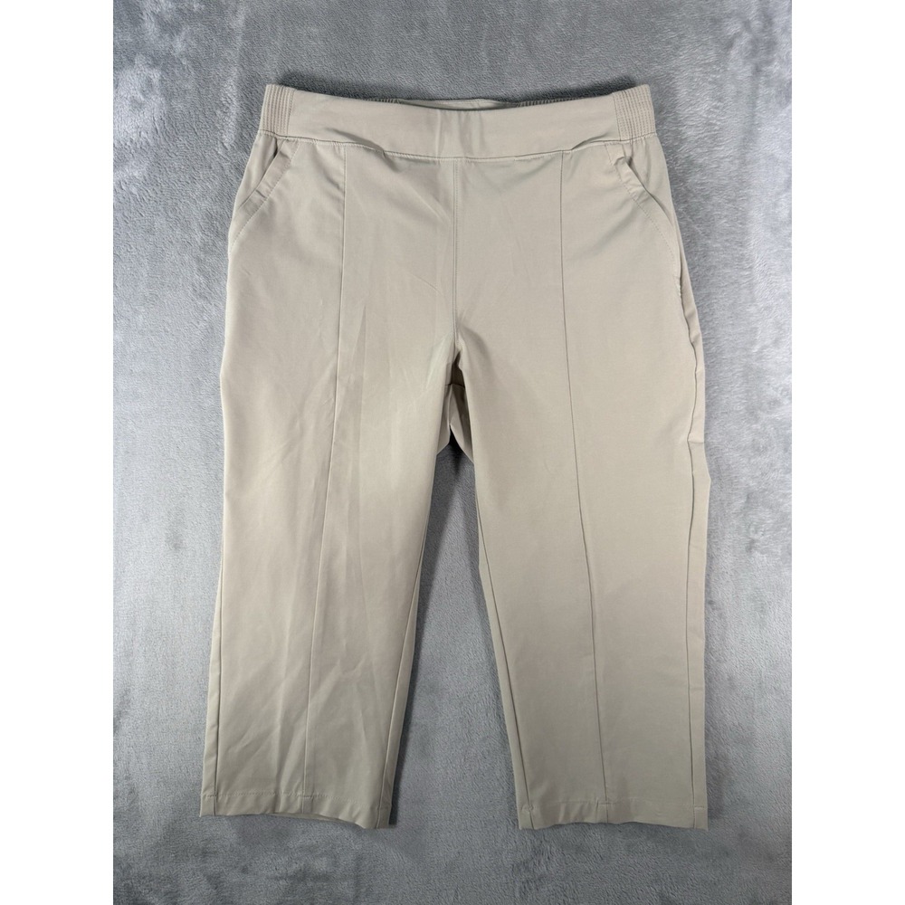 Columbia PFG Capri Women's Medium Beige Tidal Sands Pants Hiking Outdoor